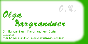 olga margrandner business card